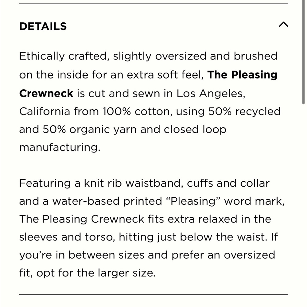 The Pleasing Crewneck in Brown Size Medium - Picture 6 of 6